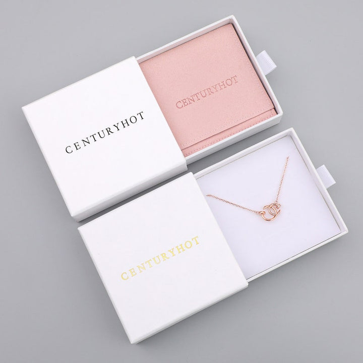 100Pcs Custom Jewelry Packaging Box with Logo – Wholesale Jewelry Pouches, Bags & Drawer Box Packaging Set in Bulk, 3.54×3.54 inches (9×9cm)