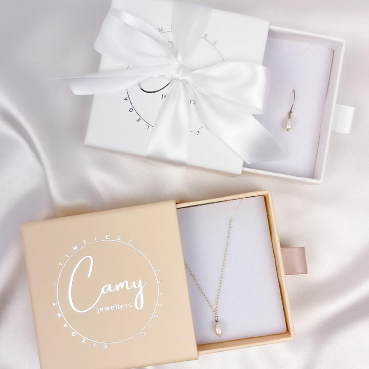 100Pcs Custom Jewelry Packaging Box with Logo – Wholesale Jewelry Pouches, Bags & Drawer Box Packaging Set in Bulk, 3.54×3.54 inches (9×9cm)