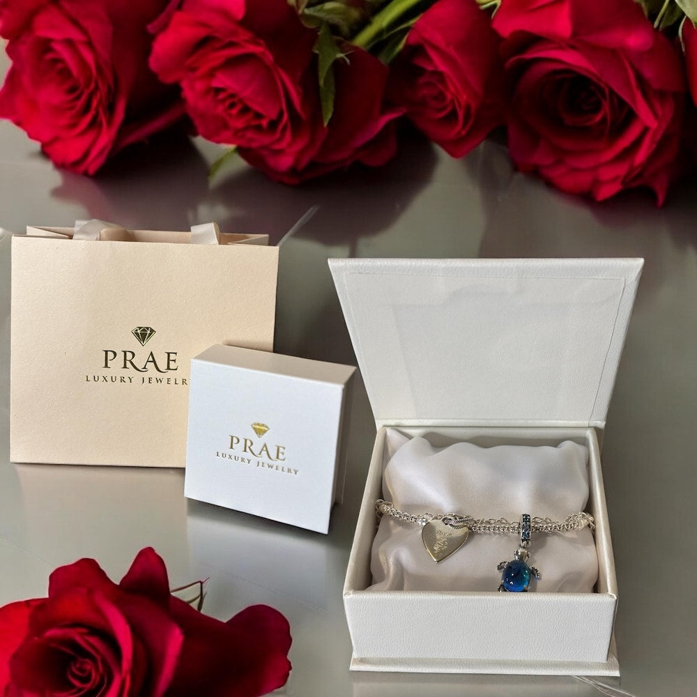 Custom Logo Flip Top Magnetic Jewelry Packaging Set(MOQ 100sets) - Box with Microfiber Pouch for Necklaces, Earrings, Rings, Bracelets, and Small Jewelry Items