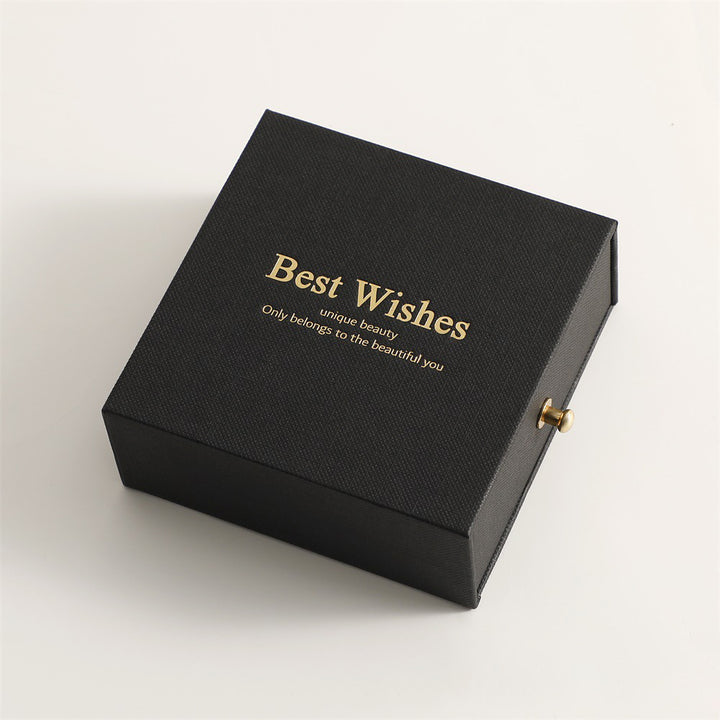 100Pcs Wholesale Custom Paper Sliding Drawer Jewelry Boxes with Ball Knob Closure – Logo Printed, Ideal for Rings, Necklaces, Earrings & Bracelets