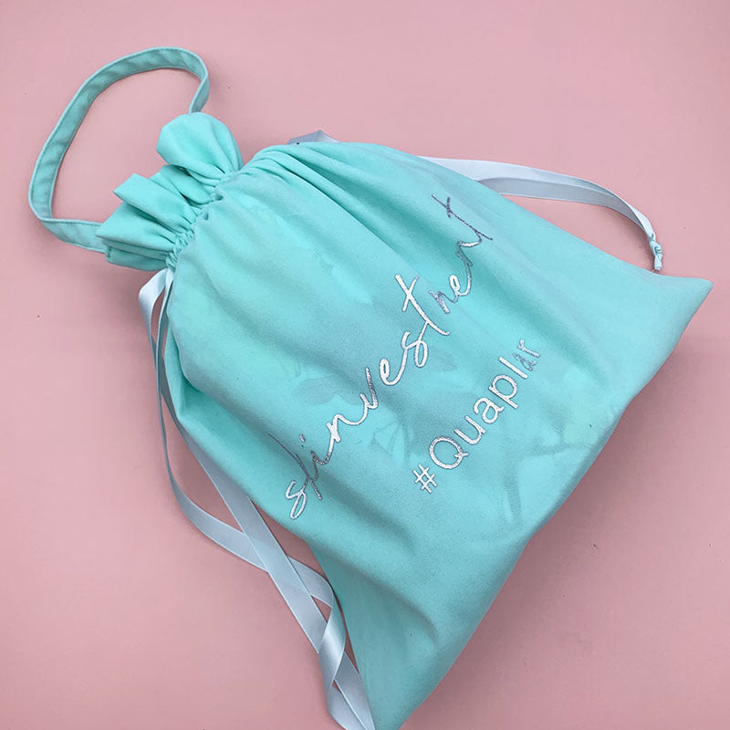 100pcs Custom Velvet Drawstring Pouches with Handle – Jewelry, Gifts, Cosmetics & Accessories Packaging