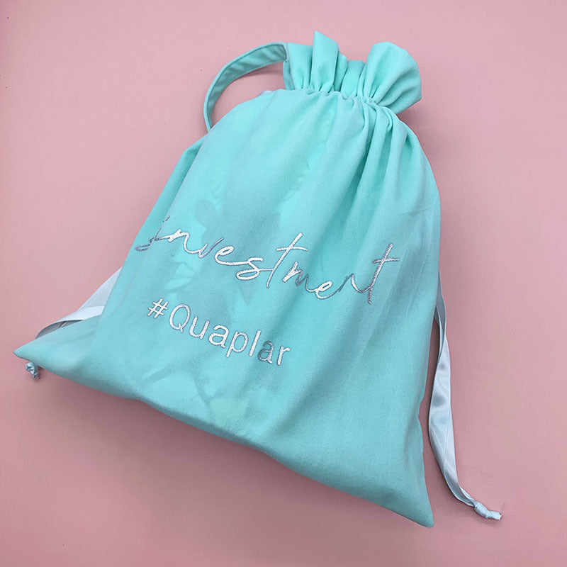 100pcs Custom Velvet Drawstring Pouches with Handle – Jewelry, Gifts, Cosmetics & Accessories Packaging
