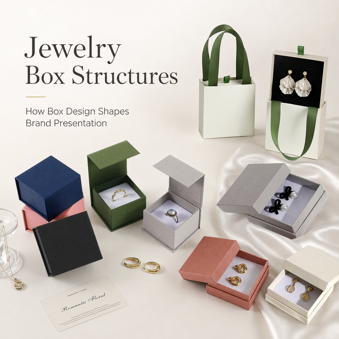 Jewelry Box Structures: How Box Design Shapes Brand Presentation