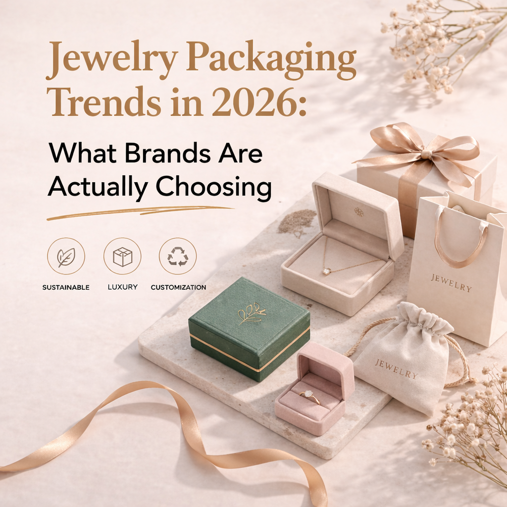 Jewelry Packaging Trends in 2026: What Brands Are Actually Choosing