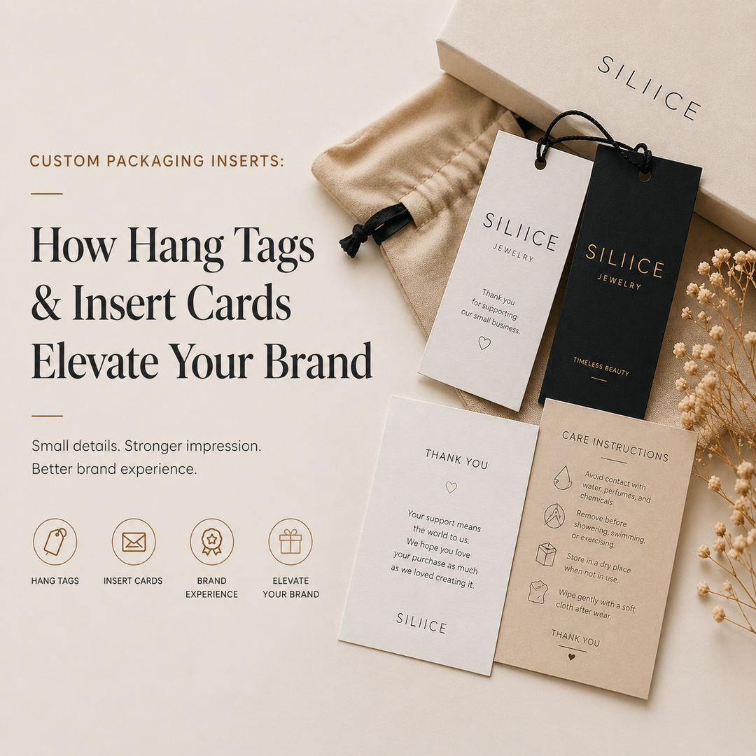 Custom Packaging Inserts: How Hang Tags & Insert Cards Elevate Your Brand