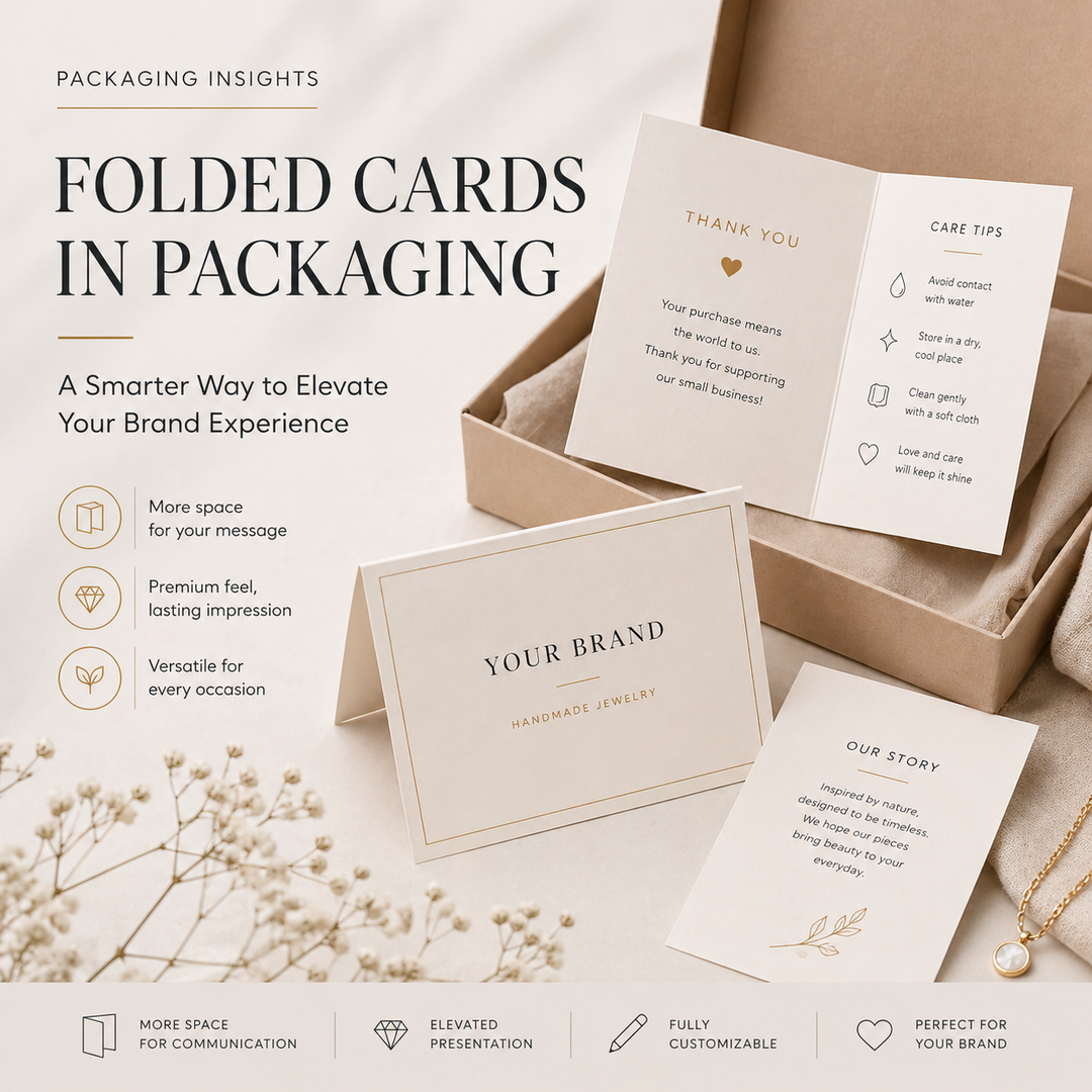 Folded Cards in Packaging: A Smarter Way to Elevate Your Brand Experience