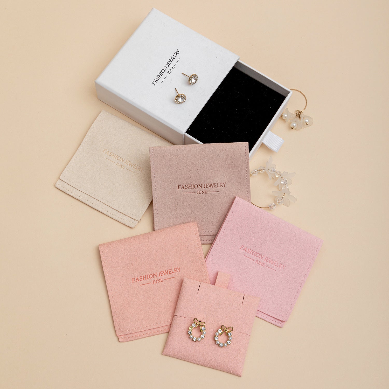 Microfiber Jewelry Pouch
