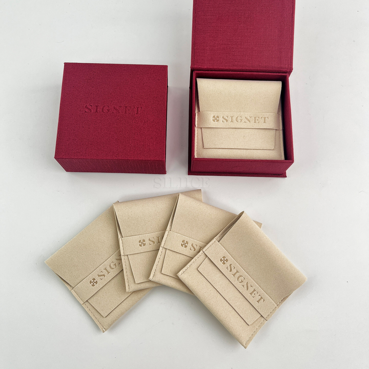 100 Luxury Custom Jewelry Packaging Set – Logo Printed Drawer Box with Microfiber Pouch for Earrings, Bracelets, and Necklaces