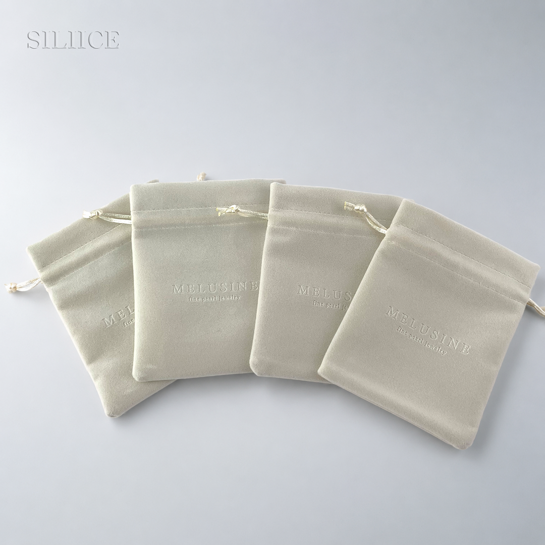 100pcs Velvet Flower Top Drawstring Pouch with Custom Debossed Logo – Ideal for Jewelry, Gifts, Small Business Branding