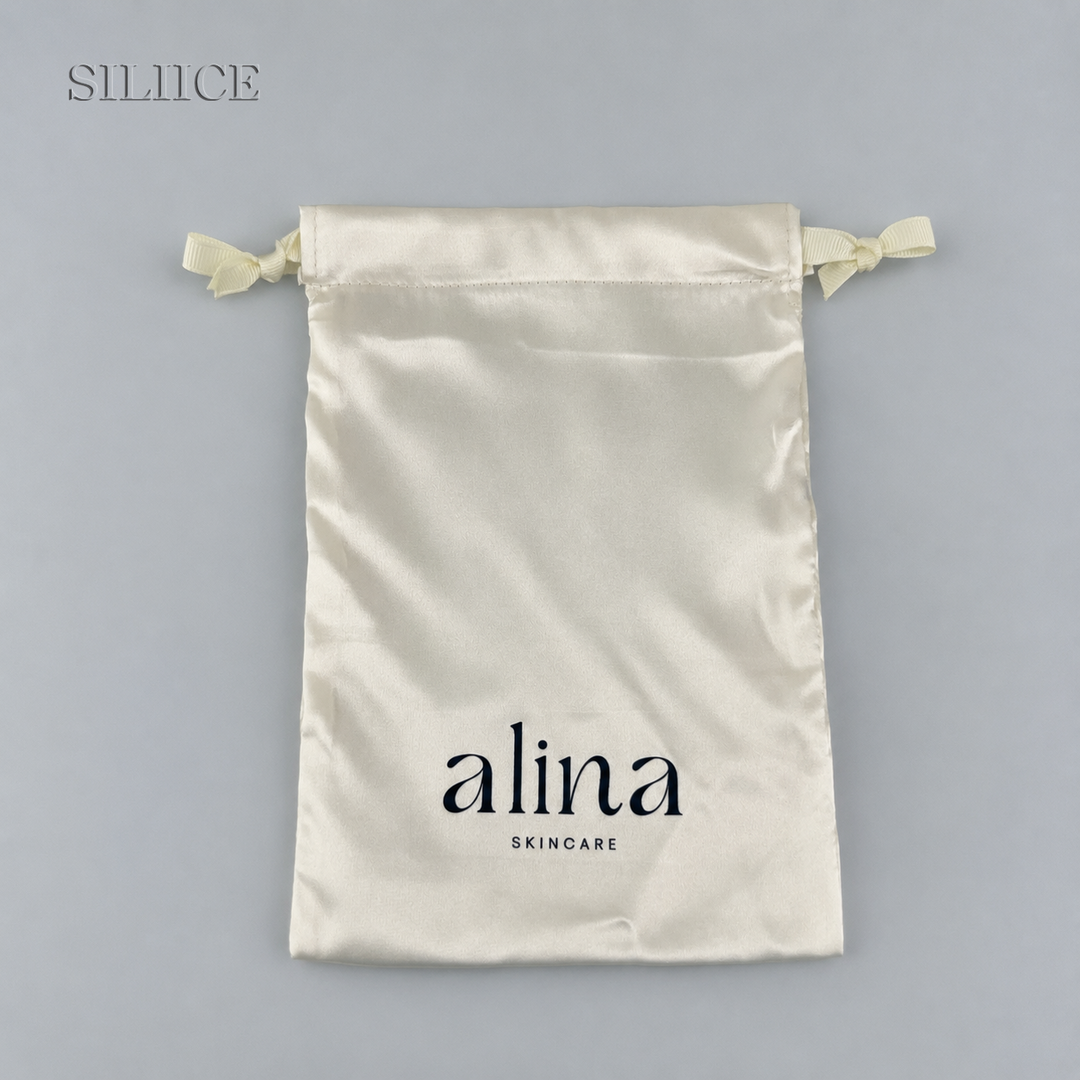 100pcs Personalized Custom Satin Drawstring Bags – Wholesale Multi-Size Drawstring Pouches for Jewelry, Gifts, Cosmetics, Wedding & Crafts