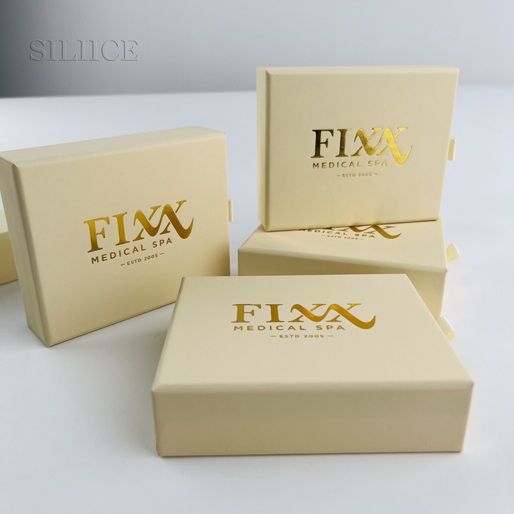 100pcs Custom Sliding Paper Drawer Jewelry Boxes – Gift Boxes with Custom Logo for Necklaces, Earrings, Bracelets & Rings, 3.54×3.54 in / 9×9 cm