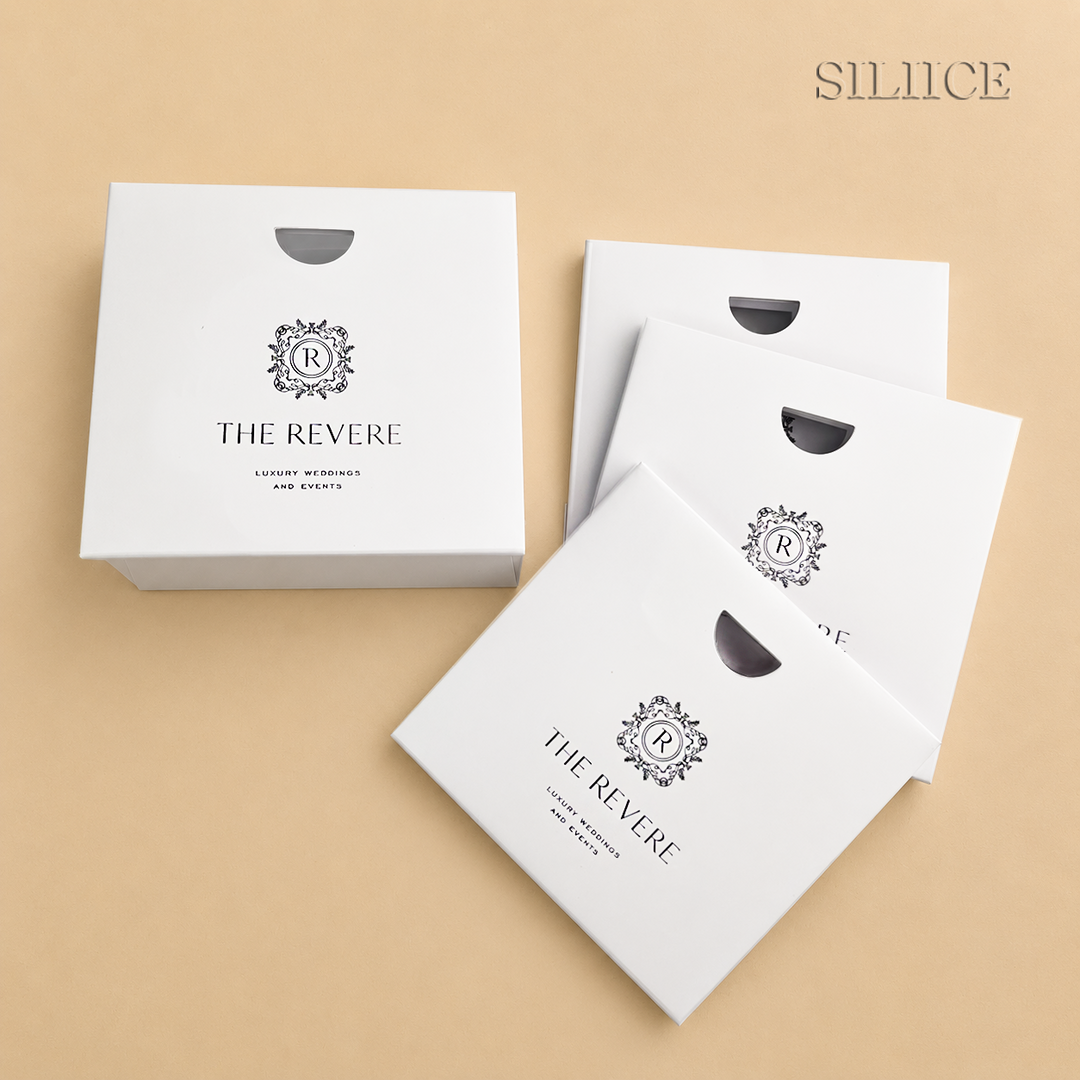 100pcs Custom Paper Bags with Logo, Ribbon Handles & Ribbon Closure – Perfect for Jewelry, Weddings, Boutiques, Thank You Gifts & Wholesale