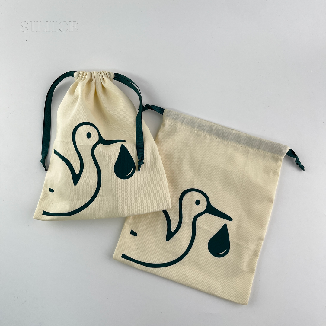 100pcs Cotton Drawstring Bags with Grosgrain Drawstring – Custom Logo for Jewelry, Gifts, Favors, Accessories, Wholesale