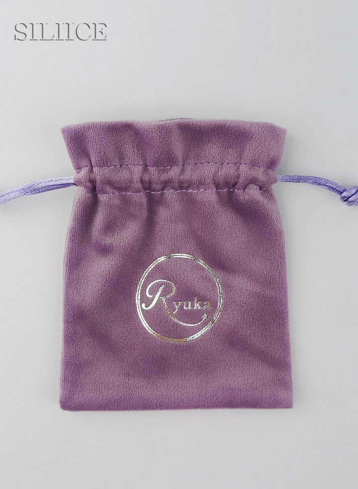 100pcs Velvet Flower Top Drawstring Pouch with Custom Logo – Ideal for Jewelry, Gifts, Small Business Branding