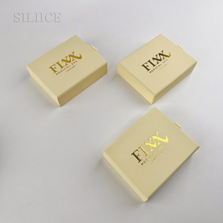 100pcs Custom Sliding Paper Drawer Jewelry Boxes – Gift Boxes with Custom Logo for Necklaces, Earrings, Bracelets & Rings, 3.54×3.54 in / 9×9 cm