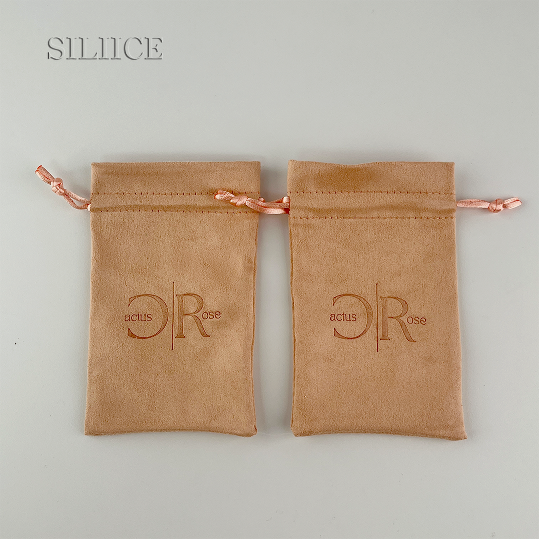 100pcs Velvet Flower Top Drawstring Pouch with Custom Debossed Logo – Ideal for Jewelry, Gifts, Small Business Branding