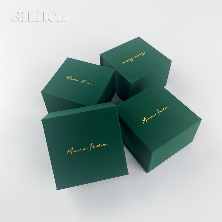 100Pcs Custom Logo Paper Flip Lid Jewelry Ring Boxes Wholesale – Small Magnetic Gift Packaging for Engagement Rings, Wedding Bands & Proposal