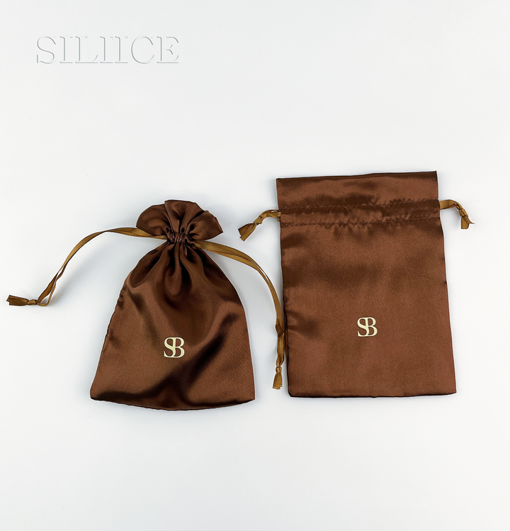 100pcs Premium Satin Drawstring Pouches – Wholesale, Custom Logo, Multi-Size Packaging for Jewelry, Gifts, Cosmetics, Accessories, Wedding & Boutique
