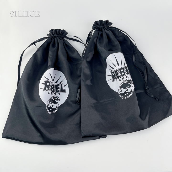 100pcs Premium Satin Drawstring Pouches – Wholesale, Custom Logo, Multi-Size Packaging for Jewelry, Gifts, Cosmetics, Accessories, Wedding & Boutique
