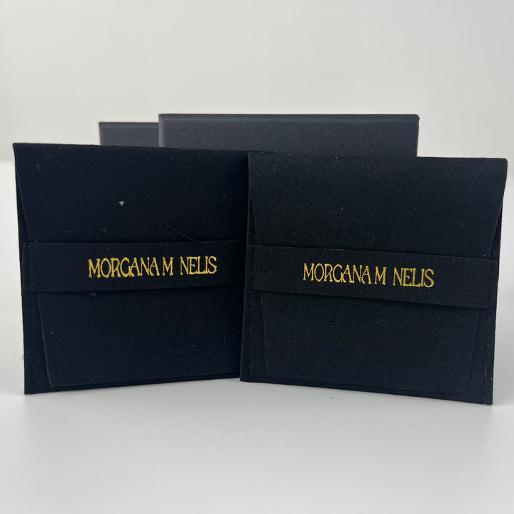 Custom Microfiber Tuck-in Jewelry Pouch Bulk With Deboss Logo Print for Rings, Brooches, Earrings