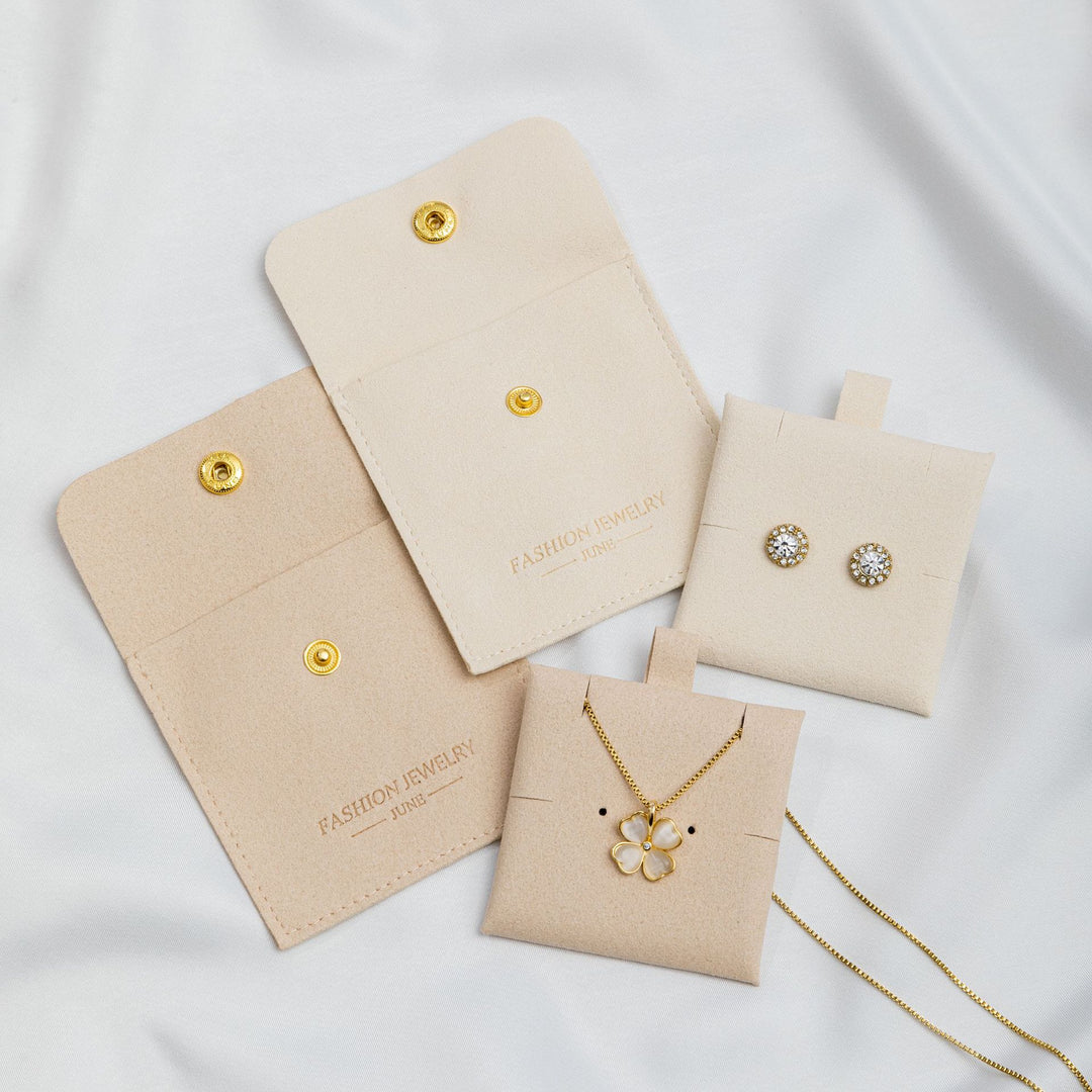 Accessories Wholesale: 100pcs Custom Logo Embossed Microfiber Jewelry Insert Boards – Display Pads for Rings, Earrings, Necklaces, Bracelets & Jewelry Packaging Accessories