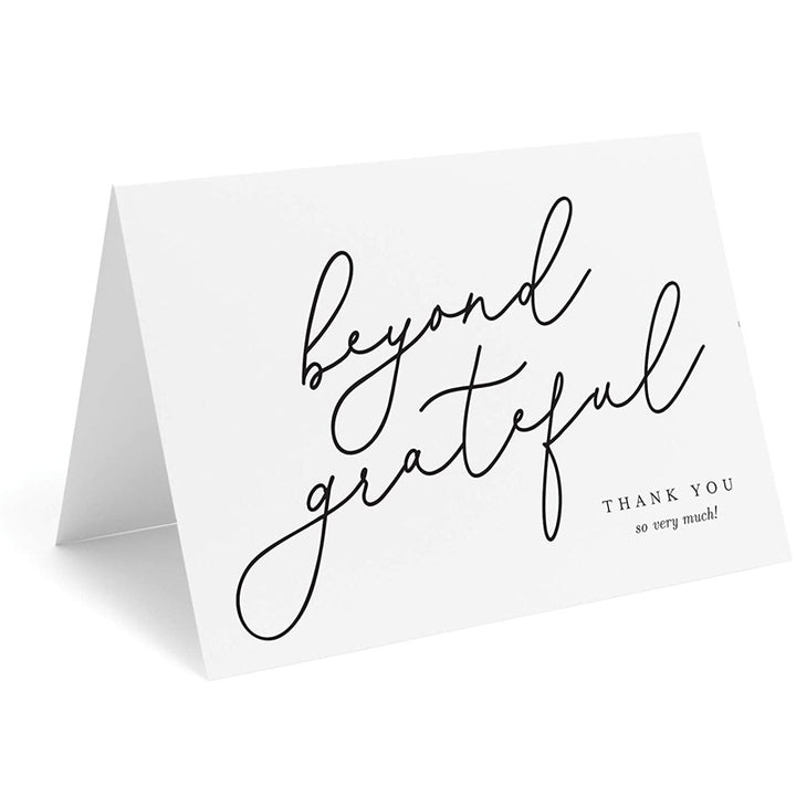 100pcs Custom Folded Jewelry Cards with Logo – For Gift Messages, Invitations & Brand Notes