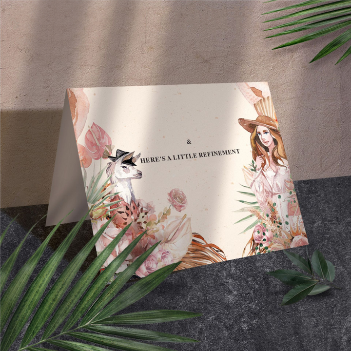 100pcs Custom Folded Jewelry Cards with Logo – For Gift Messages, Invitations & Brand Notes