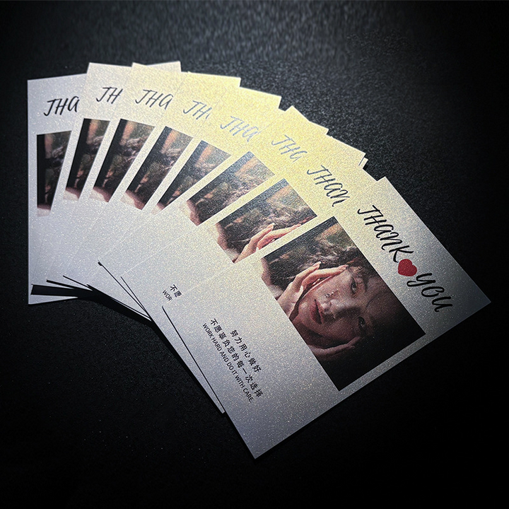 100pcs Custom Jewelry Insert Cards with Logo – For Thank You, Care, After-Sales & Branding