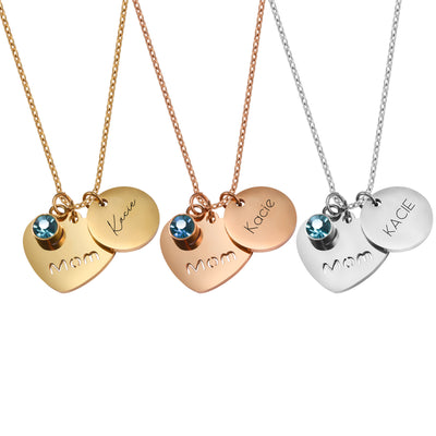 O'Aimya Necklace - Custom Name Jewelry For Gifts - Stainless Steel Necklaces