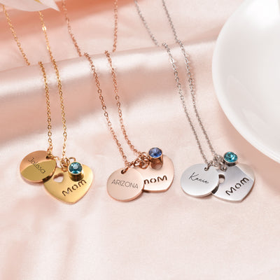 O'Aimya Necklace - Custom Name Jewelry For Gifts - Stainless Steel Necklaces