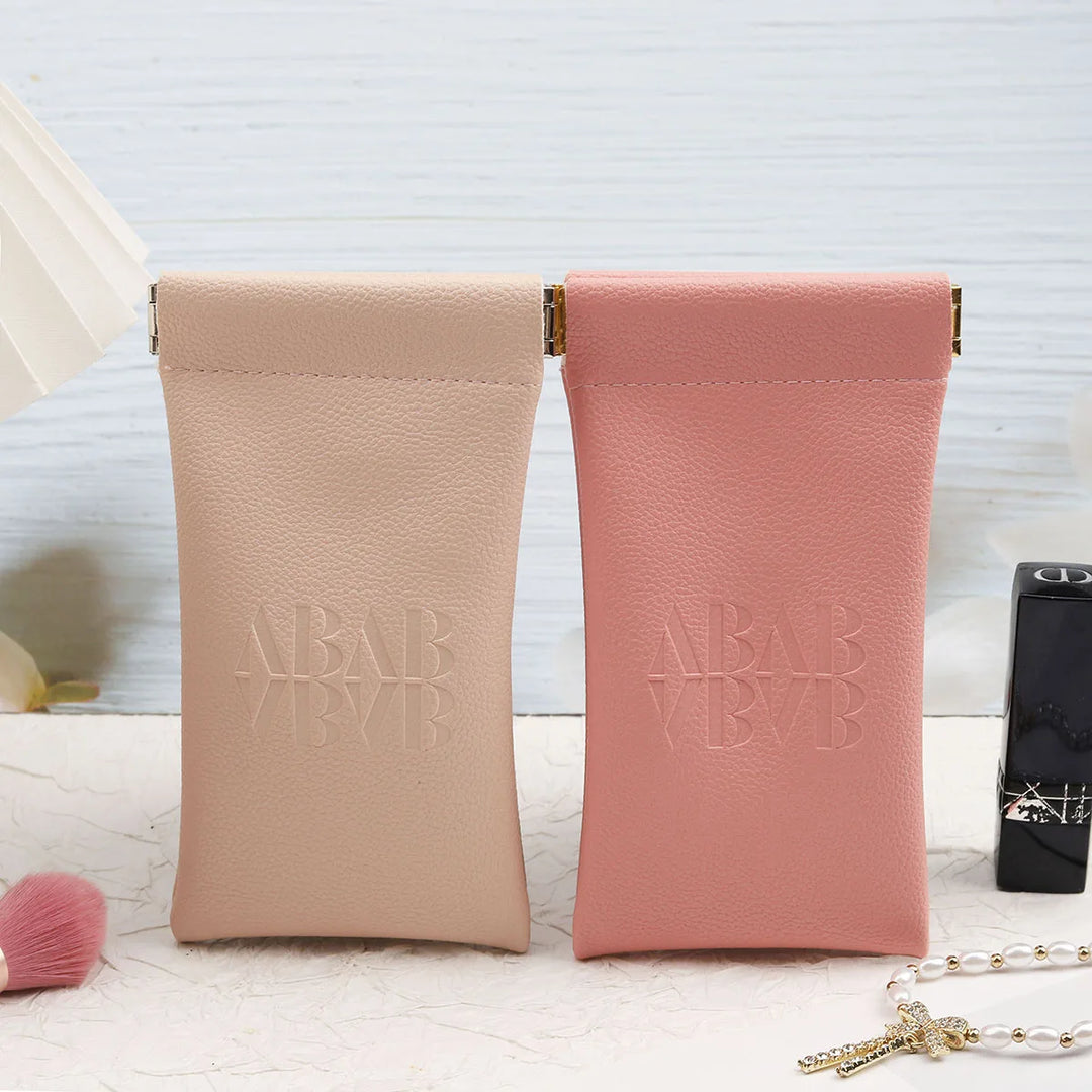 Wholesale PU Leather Magnetic Pouches with Embossed Logo – Jewelry, Glasses, Perfume & Gift Packaging