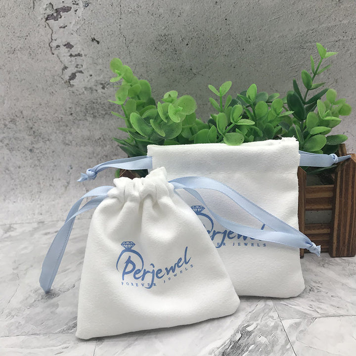 100pcs Large Custom Velvet Drawstring Pouch – Personalized Logo & Size, Perfect for Jewelry, Cosmetics, Gifts, and Accessories