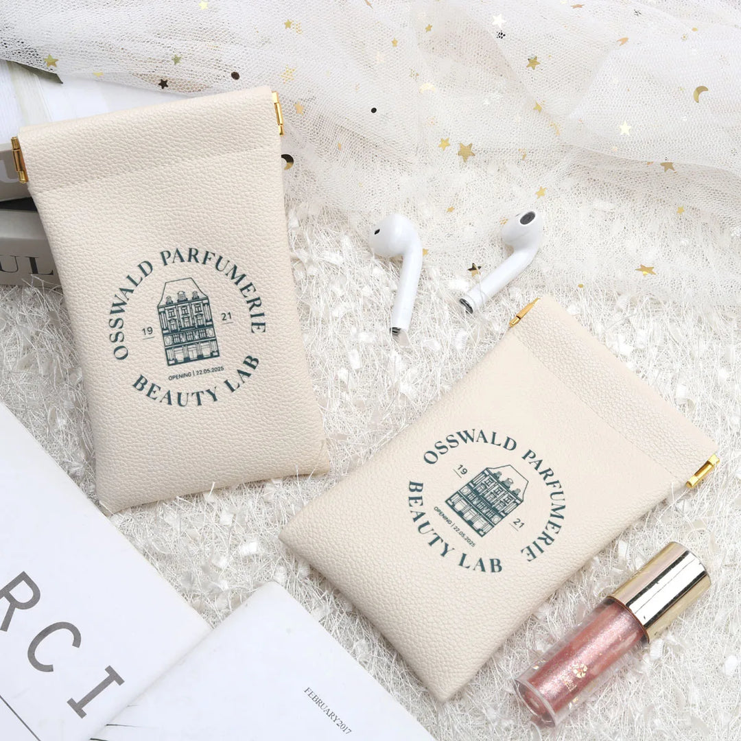 Wholesale Luxury PU Leather Magnetic Pouches – Silk Screen Logo Jewelry & Retail Packaging