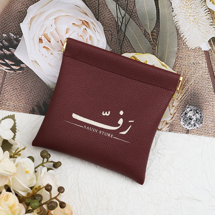 100pcs Wholesale Custom Logo PU Leather Magnetic Jewelry Pouches – Silk Screen Printing Gift & Boutique Packaging