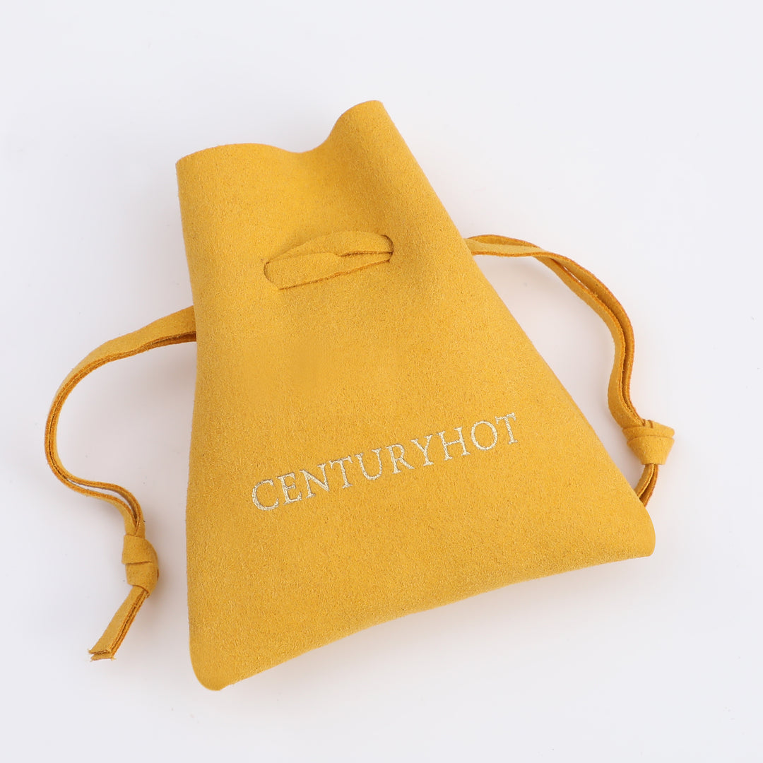 Custom Microfiber Drawstring Jewelry Pouch with Logo – Unique Gift Bag Shape with Debossed Logo for Earrings, Necklaces & Gifting, Wholesale