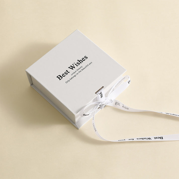 100Pcs Wholesale Custom Paper Flip Lid Boxes with Ribbon – Multiple Sizes, Custom Dimensions, Logo Printed, Perfect for Jewelry, Gifts, Party Favors & Retail Packaging