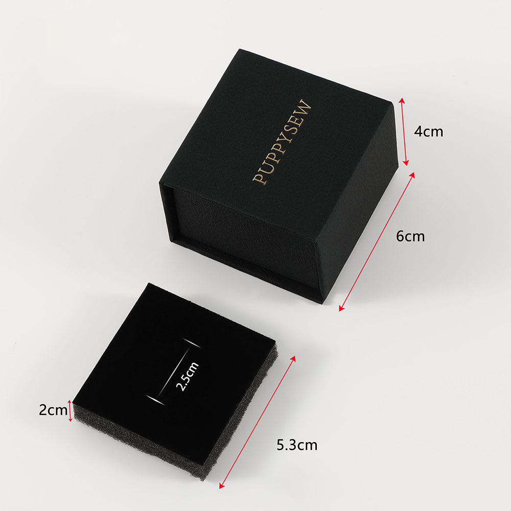 100Pcs Custom Logo Paper Flip Lid Jewelry Ring Boxes Wholesale – Small Magnetic Gift Packaging for Engagement Rings, Wedding Bands & Proposal