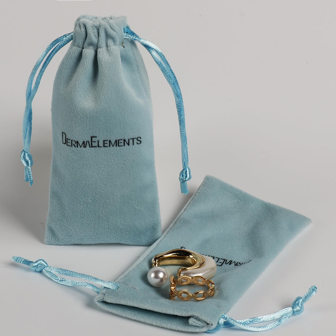 100pcs Custom Velvet Drawstring Bag with Logo – Jewelry, Cosmetics, Gifts, Shoes Dust Pouch for Retail & Boutique Packaging