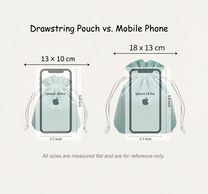 100pcs Custom Logo Velvet Drawstring Pouches with smooth drawstring– Jewelry, Gifts, Cosmetics, Boutique Packaging