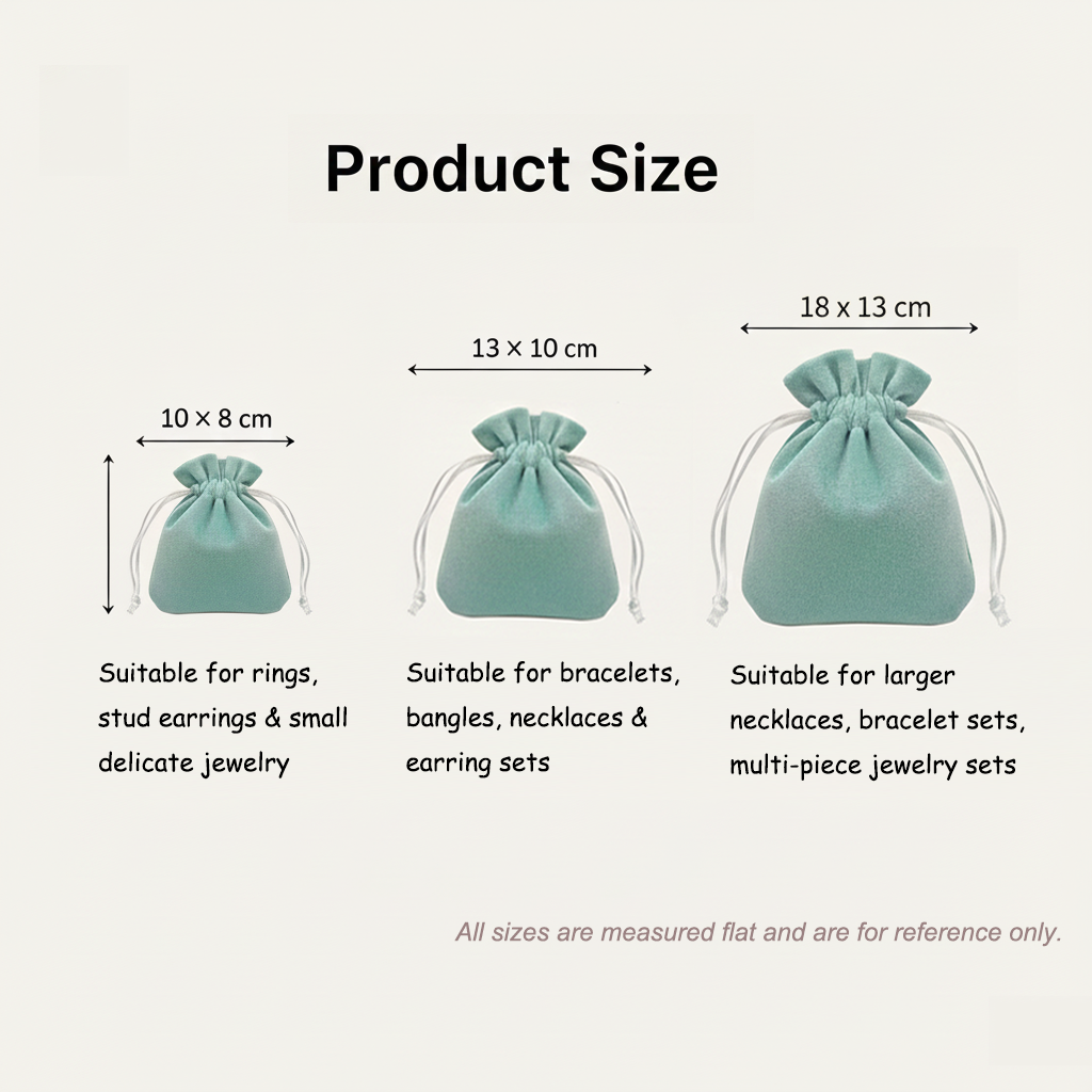 100pcs Custom Logo Velvet Drawstring Pouches with smooth drawstring– Jewelry, Gifts, Cosmetics, Boutique Packaging