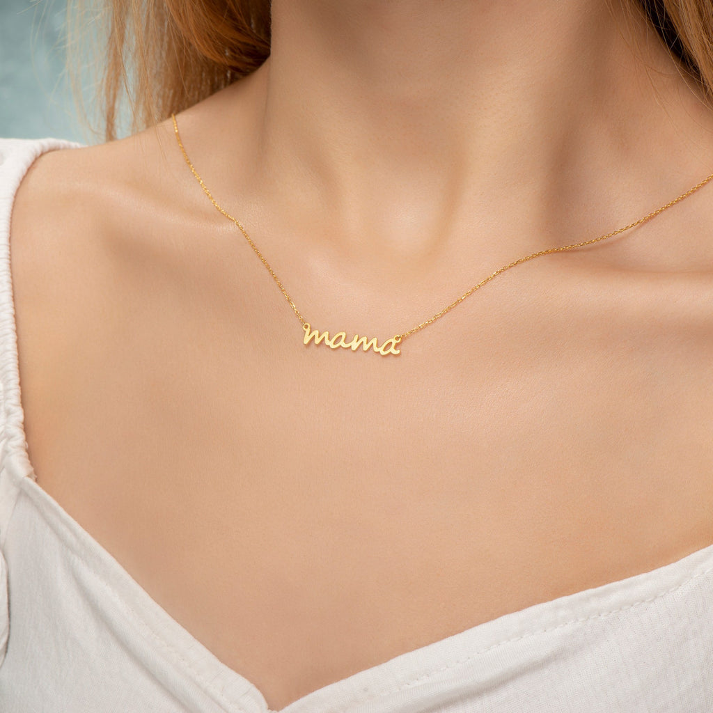 Gold Chain Personalised Name Necklace Amazon Gold Name Necklace