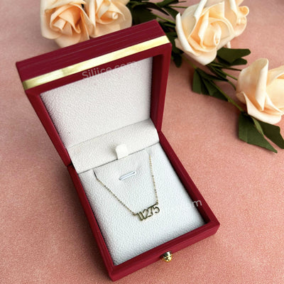 Custom 14K Gold Necklace Personalized 18K Gold Necklaces For Gifts